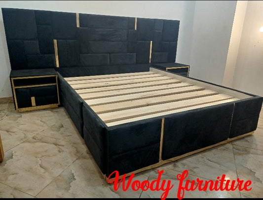 Madrid Bed + 2 side table