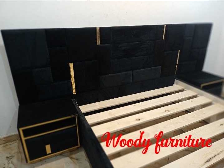 Madrid Bed + 2 side table