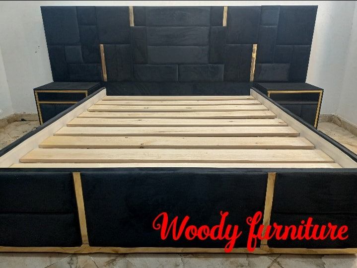 Madrid Bed + 2 side table